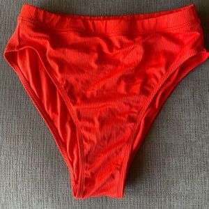 Super high waisted bikini bottom